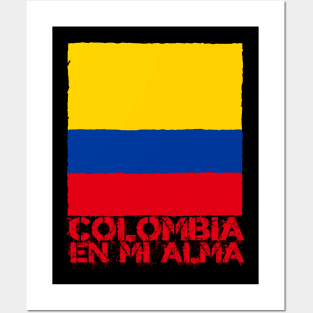 Colombia in my heart Posters and Art